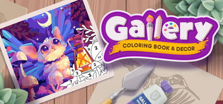 画廊:涂色本和装饰/Gallery: Coloring book & decor下载 - 好欧游戏仓库