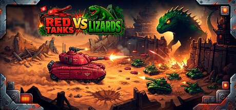 红色坦克vs蜥蜴/Red Tanks vs Lizard-好欧游戏仓库